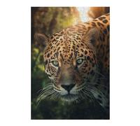 Puzzles pour Adultes Jaguar in The Wild Puzzle pour Adultes, Jouet, Décoration Murale, Cadeau De Course De Vitesse Manuelle pour Les Amis Et La Famille 38x26cm/1000pcs