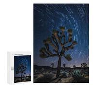Puzzles pour Adultes Joshua Tree Starry Night Puzzles pour Adultes, Jouet, Décoration Murale, Décoration Intérieure, Idéal comme Cadeau 300 PCS