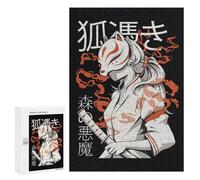 Puzzles pour Adultes Kitsune Japanese Creature Puzzles pour Adolescents, Jouets Anti-Stress, Décoration Murale, Cadeaux Uniques pour Anniversaire Et Noël 300 PCS