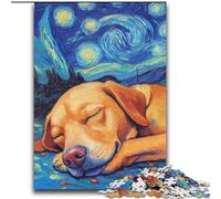 Puzzles pour Adultes Labrador Night Sky 2000, à partir de 14 Ans, décoration Murale, Cadeau d'anniversaire de Noël (70x100cm)