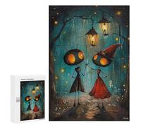 Puzzles pour Adultes Lantern Lit Love Enchanted Ant Encounter Puzzles pour Adultes - Décoration Murale - Cadeaux Souvenirs pour Vos Proches 300 PCS