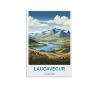 Puzzles pour Adultes, Laugavegur Islande Puzzles 1000 pièces pour Adultes - Puzzle Adulte Amusant, Stimulant et Stimulant 52x38cm