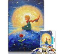 Puzzles pour Adultes Le Petit Prince 1000 pièces pour Adolescents Collection de Jeux intellectuels Beaux-Arts 38x26cm