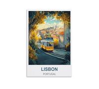 Puzzles pour Adultes, Lisbonne, Portugal. des Puzzles stimulants pour des soirées Jeux en Famille, décoration intérieure 52 x 70 cm.