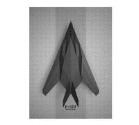Puzzles pour Adultes Lockheed F117 Nighthawk Puzzles pour Adultes : Jeux Relaxants, Défis Difficiles, Cadeaux d'anniversaire Et Cadeaux Uniques 52x38cm/1000pcs
