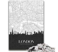 Puzzles pour Adultes Londres Royaume-Uni 2000 pièces, stimulent Le Cerveau, stimulent la Patience, stimulent l'imagination, stimulent la créativité