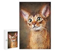 Puzzles pour Adultes Love Cat Puzzle pour Adultes - Décoration Murale - Idéal comme Cadeau 1000 PCS