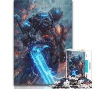 Puzzles pour Adultes Magic Knight 1000 pièces Puzzle pour Adultes et Adolescents Art Mural Moderne à Faire soi-même Cadeau Unique Décoration d'intérieur 38x26cm
