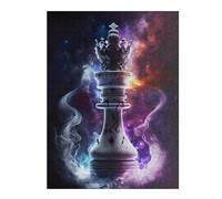 Puzzles pour Adultes Magical Chess King -1 Puzzles pour Adultes - Jeu Familial - Niveau De Difficulté : Difficile - Cadeaux pour Les Amis Et La Famille 52x38cm/1000pcs
