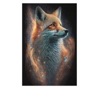Puzzles pour Adultes Magical Fox Artwork Puzzle pour Adultes - Jeu Manuel pour Améliorer La Mémoire - Cadeaux Uniques pour Un Anniversaire Ou Noël