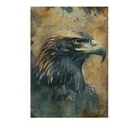 Puzzles pour Adultes Majestic Eagle Puzzle pour Adultes À Monter Soi-même, Jouet, Cadeau d'anniversaire, Super Cadeau pour Les Gamers 38x26cm/1000pcs