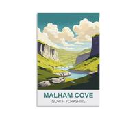 Puzzles pour Adultes, Malham Cove, Yorkshire du Nord. Jeu éducatif et Stimulant de 1000 pièces (70 x 50 cm).