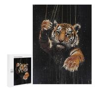 Puzzles pour Adultes Marionette Tiger Puppet Art Puzzle pour Adolescents Améliore La Mémoire Difficile Et Stimulant Idéal comme Cadeau 500 PCS