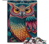 Puzzles pour Adultes Mignons Petits hiboux 1000 pièces, stimulent Le Cerveau, stimulent la Patience, et sont Parfaits pour Une décoration (26x38cm)