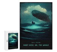 Puzzles pour Adultes Moby Dick Puzzle pour Adultes, Jeu Familial, Défi Difficile, Cadeaux pour Les Amis Et La Famille 300 PCS