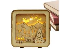 Puzzles pour adultes, modèles en bois, lampe de table sculptée avec puzzle, jouets éducatifs faits à la main, jolie lampe de bureau pour chambre à coucher, veilleuse