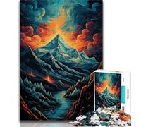 Puzzles pour Adultes Montagne Everest 1000 pièces Puzzles pour Adolescents comme Cadeau pour Toute la Famille pour et 14 Ans 38x26cm