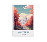 Puzzles pour Adultes, Montréal, Canada. Puzzles de 1000 pièces pour Adultes - Amusant, Stimulant et Casse-tête. Puzzle de 52 x 38 cm.