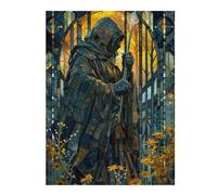 Puzzles pour Adultes Mystic Wanderer in Bloom Puzzles pour Adultes - Jouets Anti-Stress - Une Œuvre d'art - Cadeaux d'anniversaire Et Cadeaux Uniques 52x38cm/1000pcs