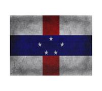 Puzzles pour Adultes Netherlands Antilles Jeu De Puzzle Et Casse-tête pour Adultes, Cadeau d'anniversaire Idéal 1000pcs(52x38cm)
