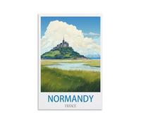 Puzzles pour Adultes Normandie France Puzzles 1000 pièces pour Adultes - Puzzle Adulte Amusant, Stimulant et Stimulant 52x38CM