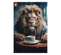 Puzzles pour Adultes Not Without My Coffee Casse-têtes pour Adolescents, Jeux De Réflexion, Analyse Et Logique, Cadeaux pour Amis Et Famille 75x50cm/1000pcs