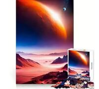 Puzzles pour Adultes Odyssée Céleste 1000 pièces Exercice de logique Passe-Temps agréable Bords Nets Idée Cadeau (50x75cm)