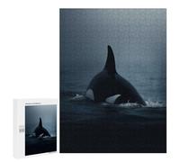 Puzzles pour Adultes Orca Whale from The Depths Puzzle : Jeu Manuel Amusant Et Humoristique, Cadeau d'anniversaire, Cadeaux, 500 PCS