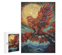 Puzzles pour Adultes Owl and Sunset Puzzles Anti-Stress pour Adultes - Décoration Parfaite - Difficile Et Stimulant 1000 PCS
