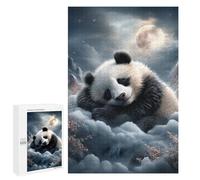 Puzzles pour Adultes Panda Moonlit Dreamscape Puzzles pour Adolescents : Améliorent La Mémoire. Chaque Pièce Est Unique - Jouets Et Jeux Éducatifs 1000 PCS