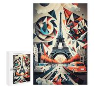 Puzzles pour Adultes Paris Eiffel Tower 1 Puzzles pour Adultes, Jouet, Décoration Murale, Décoration Intérieure, Idéal comme Cadeau 1000 PCS