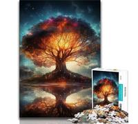 Puzzles pour Adultes Paysage Fantastique Puzzle Adolescent, Anti-Stress Staycation Kill Time Interaction Parent-Enfant (Taille 75x50cm)