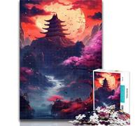 Puzzles pour Adultes, paysages urbains du Japon, Puzzles pour Adolescents, Jouets éducatifs, Jeux Anti-Stress, Interaction Parent-Enfant 26x38cm