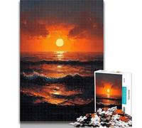 Puzzles pour Adultes, Peinture à l'huile, 1 000 pièces, pour Adultes et Adolescents Relax Games est Un pour Toute la Famille (26x38cm)