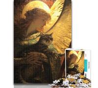 Puzzles pour Adultes Peinture de Gaston Bussières Puzzles 1000 pièces pour Adultes Cadeaux, Interaction Parent-Enfant intéressante pour réduire Le Stress 50x75cm