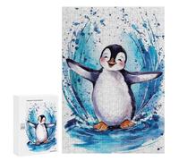 Puzzles pour Adultes Penguin Animal Puzzles Anti-Stress pour Adultes - Décoration Parfaite - Difficile Et Stimulant 300 PCS