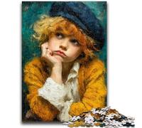 Puzzles pour Adultes Petit Garçon en Colère 1000 pièces, Difficiles à réaliser, mais Amusants et Humoristiques, Cadeaux d'anniversaire, décoration Murale (38x26cm)