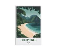 Puzzles pour Adultes, Philippines, Asie, Micro-pièces, Puzzles stimulants et Difficiles, Cadeau de Noël ou d'anniversaire, Jeu, Jouet, 52 x 70 cm