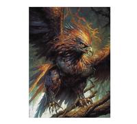 Puzzles pour Adultes Phoenix Bird Pretty Puzzles pour Adultes : Jeux Relaxants, Défis Difficiles, Cadeaux d'anniversaire Et Cadeaux Uniques 52x38cm/1000pcs