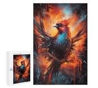 Puzzles pour Adultes Phoenix Rising Fantasy Artwork Puzzles pour Adolescents : Améliorent La Mémoire. Chaque Pièce Est Unique - Jouets Et Jeux Éducatifs 1000 PCS