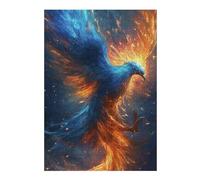 Puzzles pour Adultes Phoenix Rising Firebird Artwork -4 Puzzle pour Adultes, Décoration Murale, Découpe De Précision, Cadeaux d'anniversaire Et Cadeaux Uniques 1000pcs(38x26cm)