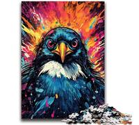 Puzzles pour Adultes Pingouin coloré pour 14 Ans et Plus Difficile à compléter mais Amusant et Humoristique Superbes Cadeaux et Jouets 50x75cm