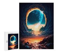 Puzzles pour Adultes Planetary Cave Puzzles pour Adolescents, Jouets Anti-Stress, Décoration Murale, Cadeaux Uniques pour Anniversaire Et Noël 500 PCS