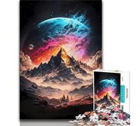 Puzzles pour Adultes Planète céleste Everest 1000 pièces Cadeaux pour Adolescents Collection d'artistes Beaux-Arts à partir de 14 Ans (38x26cm)