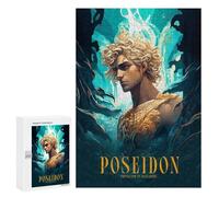 Puzzles pour Adultes Poseidon Puzzles pour Adultes, Jouet, Décoration Murale, Décoration Intérieure, Idéal comme Cadeau 300 PCS