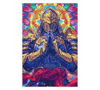 Puzzles pour Adultes Praying Samurai Jeu De Puzzle Et Casse-tête pour Adultes, Cadeau d'anniversaire Idéal 1000pcs(75x50cm)