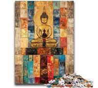 Puzzles pour Adultes Puzzle 1000 pièces Art de Bouddha pour Les 14 Ans et Plus Jeux Amusants Activités Amusantes à la Maison, Cadeaux d'anniversaire, Cadeaux de Voyage 50x75cm