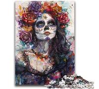 Puzzles pour Adultes Puzzle 1000 pièces Danseuse de Salsa pour Les 14 Ans et Plus Jeux Amusants Activités Amusantes à la Maison, Cadeaux d'anniversaire, Cadeaux de Voyage 26x38cm