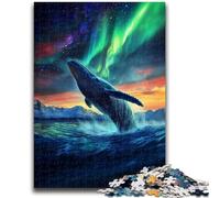 Puzzles pour Adultes Puzzle 1000 pièces Galaxie Baleine pour et à partir de 14 Ans Jouets de Jeu Car il est idéal comme Cadeau pour Toute la Famille 26x38cm