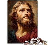 Puzzles pour Adultes Puzzle 1000 pièces Jésus pour et à partir de 14 Ans Jouets de Jeu Car il est idéal comme Cadeau pour Toute la Famille 26x38cm